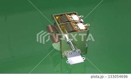 レトロ電子部品シリーズ(エアーバリコン)真空管式ラジオ時代の選局部品 レトロ電子部品シリーズ(エアーバリコン)真空管式ラジオ時代の選局部品 133054696