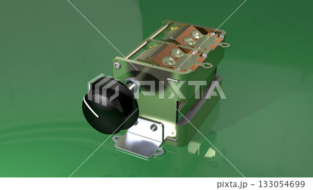 レトロ電子部品シリーズ（エアーバリコン）真空管式ラジオ時代の選局部品 133054699