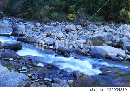 香落渓　紅葉 133054819