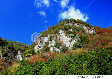 香落渓　紅葉 133054980