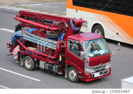 コンクリートポンプ車　イメージ 133055497