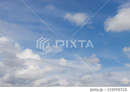 青い空と白い雲 青い空と白い雲 133056728