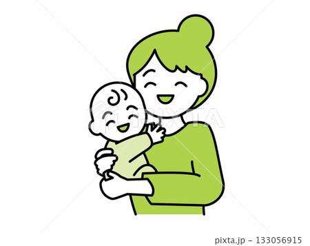 赤ちゃんとお母さん・ママ03 赤ちゃんとお母さん・ママ03 133056915