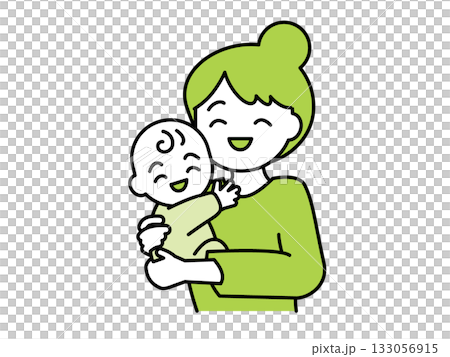 赤ちゃんとお母さん・ママ03 赤ちゃんとお母さん・ママ03 133056915