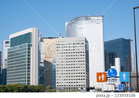 築地大橋から見た汐留方面の風景 築地大橋から見た汐留方面の風景 133059186