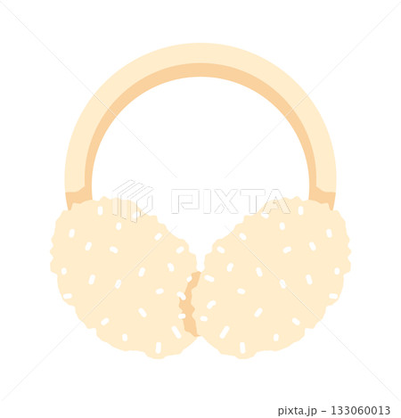 耳当てのイラスト 133060013