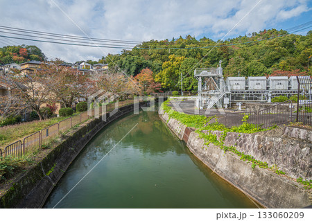 琵琶湖疏水　新山科浄水場　京都市 133060209
