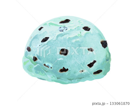 チョコチップアイス（チョコミント） 133061870