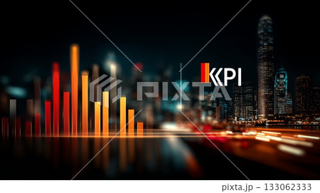 KPI：最終的な目標（KGI）を達成するための「重要業績評価指標」のイメージ