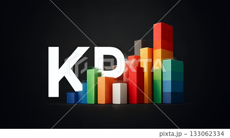 KPI：最終的な目標（KGI）を達成するための「重要業績評価指標」のイメージ