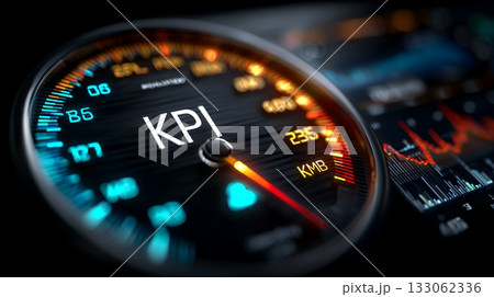 KPI：最終的な目標（KGI）を達成するための「重要業績評価指標」のイメージ