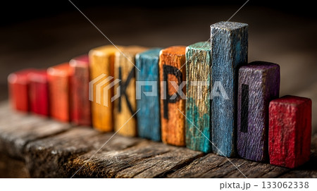 KPI：最終的な目標（KGI）を達成するための「重要業績評価指標」のイメージ