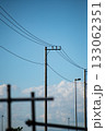 青空と電柱 133062351