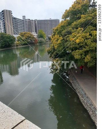 川のある風景　川　河川 133062369