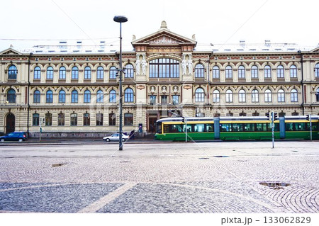 Helsinki, Finland, Winter, Christmas, 街並み 133062829