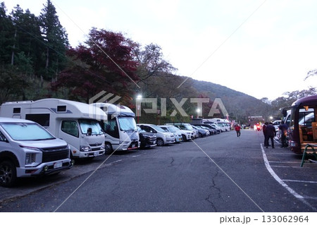 兵庫県天然記念物「立雲峡」看板 竹田城址展望台 6時 11.2025 兵庫県天然記念物「立雲峡」看板 竹田城址展望台 6時 11.2025 133062964