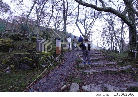 兵庫県天然記念物「立雲峡」 竹田城址展望台 6時 11.2025 兵庫県天然記念物「立雲峡」 竹田城址展望台 6時 11.2025 133062966
