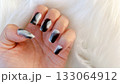 モノトーンネイル 133064912