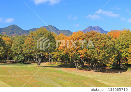 秋の国営アルプスあづみの公園 大町・松川地区 133065710