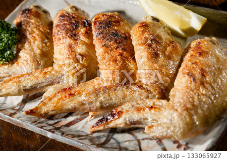 鶏手羽先の塩焼き 133065927