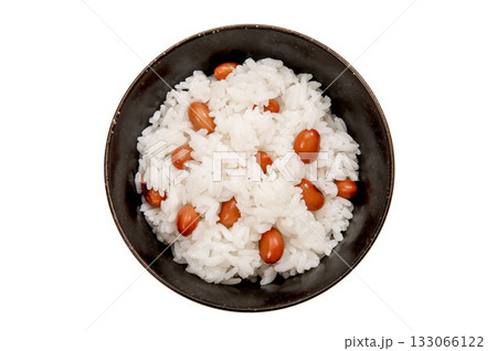 紅大豆を炊いて作った豆ごはん 紅大豆を炊いて作った豆ごはん 133066122