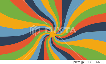 Pastel Swirl Groovy Starburst 133066600