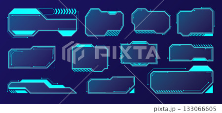 Luminous Blue UI Design for Modern Projects 133066605