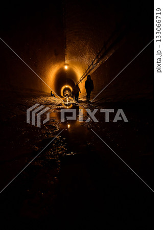 河川トンネルの湊川隧道 河川トンネルの湊川隧道 133066719