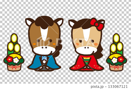 小馬駒們送上新年祝福 133067121