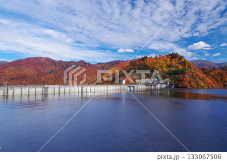 奥只見湖の紅葉 奥只見湖の紅葉 133067506