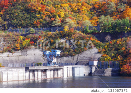 奥只見湖の紅葉 奥只見湖の紅葉 133067571