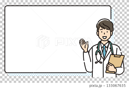 医療従事者とフレーム 133067635