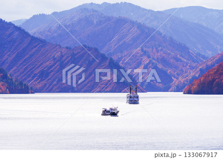 秋の奥只見湖 秋の奥只見湖 133067917