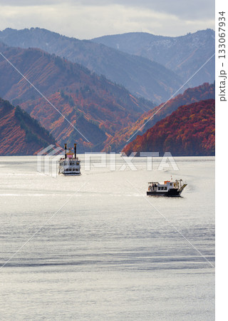 秋の奥只見湖 秋の奥只見湖 133067934