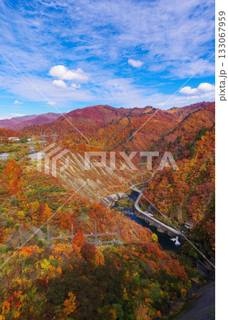 奥只見湖の紅葉 奥只見湖の紅葉 133067959