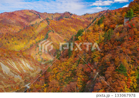 奥只見湖の紅葉 奥只見湖の紅葉 133067978