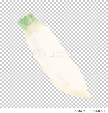 大根のイラスト 133068924