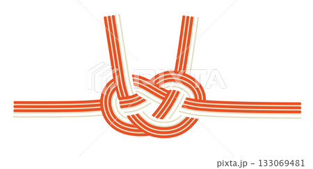 水引のベクターイラスト 133069481