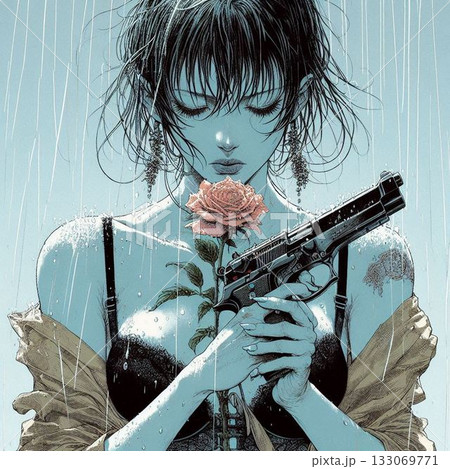 美しきガンナー、可憐なソルジャー 133069771