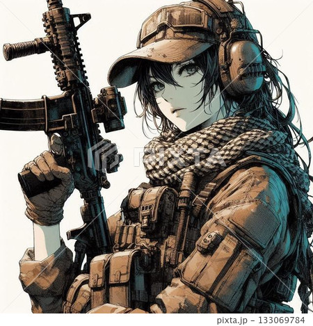 美しきガンナー、可憐なソルジャー 美しきガンナー、可憐なソルジャー 133069784