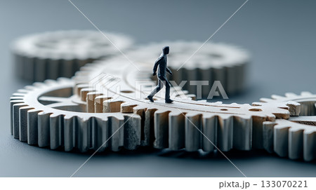 PDCA：「Plan（計画）」「Do（実行）」「Check（評価）」「Action（改善）」のイメー