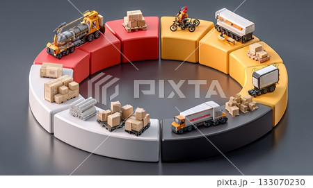 PDCA：「Plan（計画）」「Do（実行）」「Check（評価）」「Action（改善）」のイメー