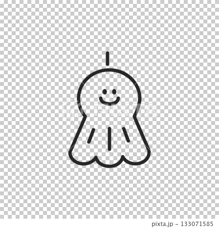 Simple Teru Teru Bouzu icon Weather Simple Teru Teru Bouzu icon Weather 133071585