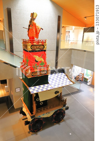 足立区立郷土博物館 　千住四丁氷川神社山車（だし） 133071913