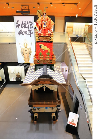 足立区立郷土博物館 　千住四丁氷川神社山車（だし） 133071918