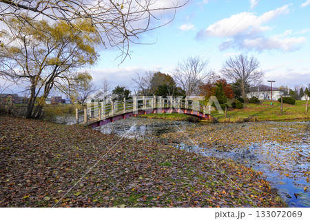 北村中央公園ふれあい広場のいなほ橋 北村中央公園ふれあい広場のいなほ橋 133072069