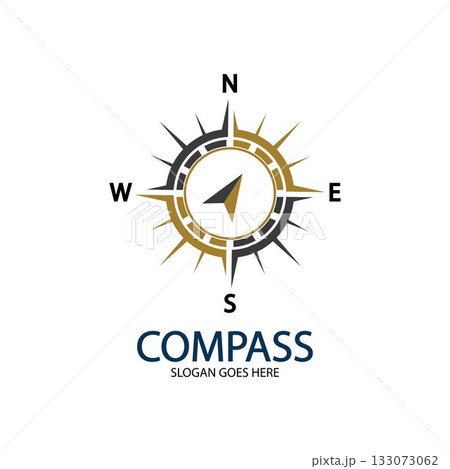 Creative Compass Concept Logo Design Template Creative Compass Concept Logo Design Template 133073062