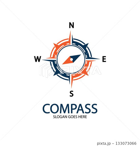 Creative Compass Concept Logo Design Template Creative Compass Concept Logo Design Template 133073066