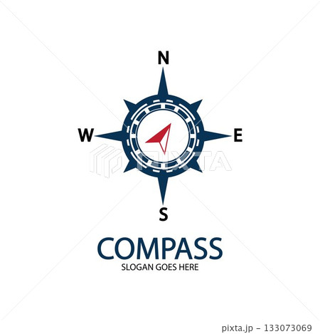 Creative Compass Concept Logo Design Template Creative Compass Concept Logo Design Template 133073069