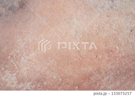 Ancient weathered red flintstone rock wall Ancient weathered red flintstone rock wall 133073257